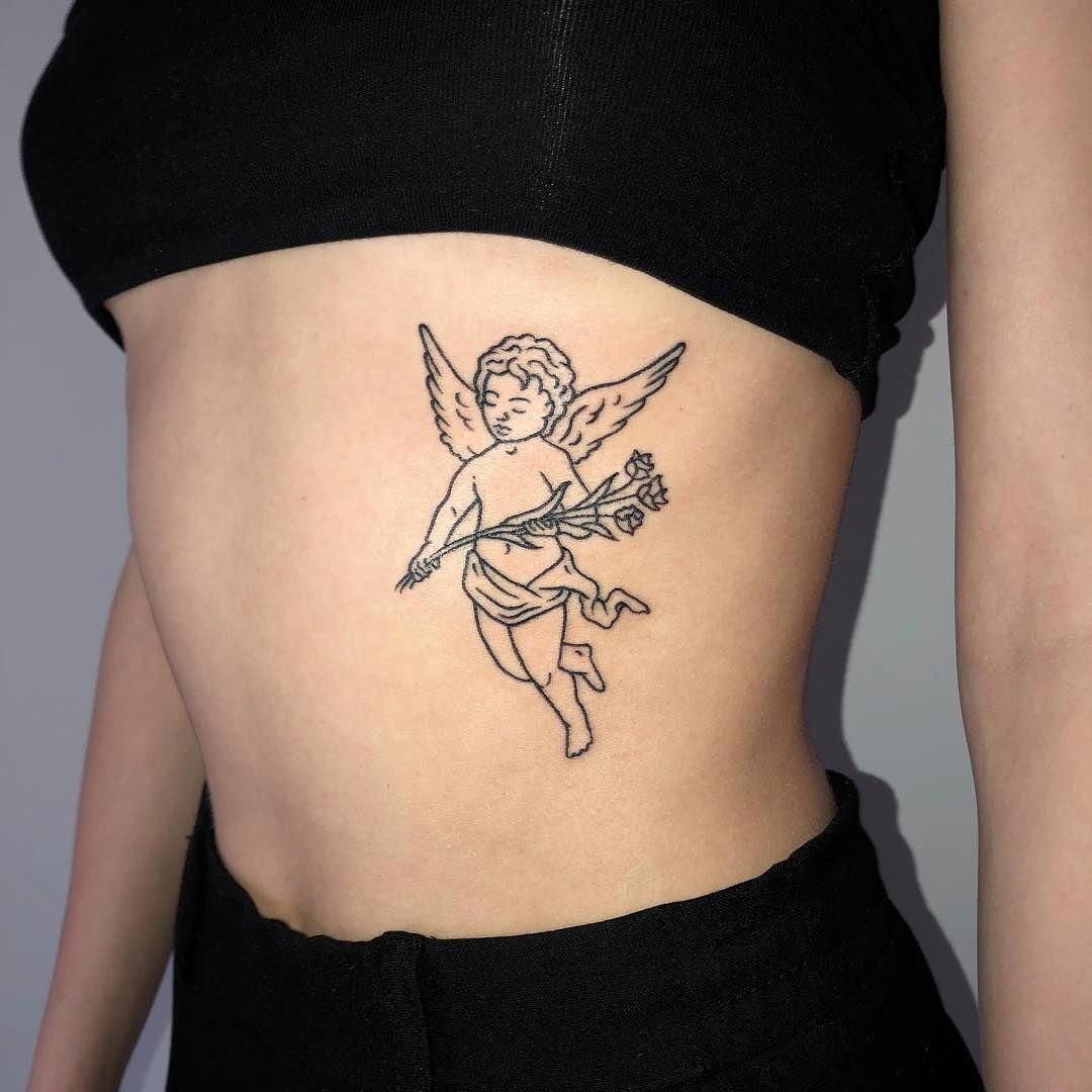 Half Angel Half Devil Tattoo Designs (169)