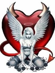 Half Angel Half Devil Tattoo Designs (176)