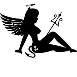 Half Angel Half Devil Tattoo Designs (219)