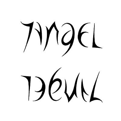 Half Angel Half Devil Tattoo Designs (31)