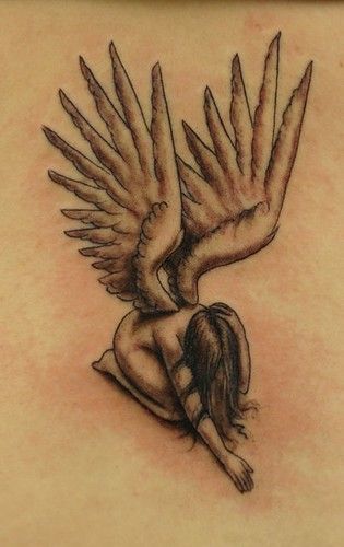 Half Angel Half Devil Tattoo Designs (47)
