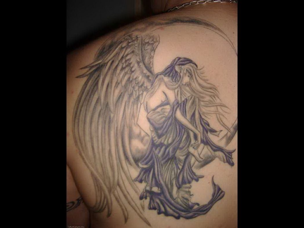 Half Angel Half Devil Tattoo Designs (87)