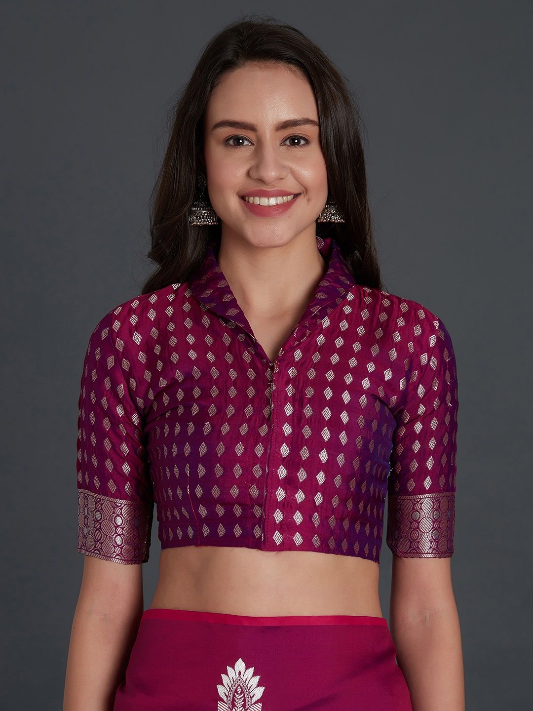 How To Wear The Saree Methods Blouse (181)