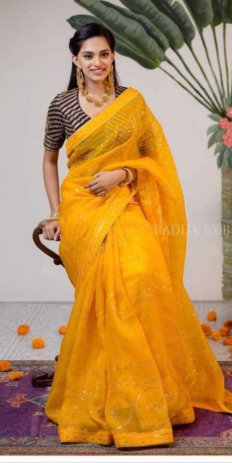 How To Wear The Saree Methods Blouse (190)