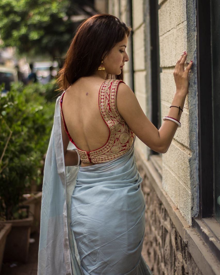 How To Wear The Saree Methods Blouse (34)