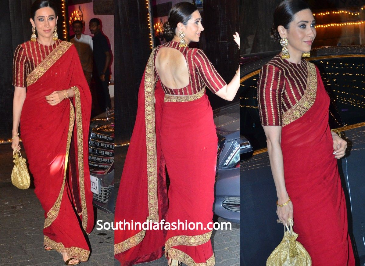 How To Wear The Saree Methods Blouse (48)