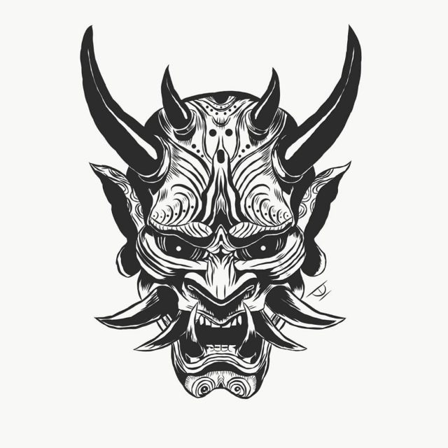 250+ Hannya Mask Tattoo Designs With Meaning (2023) Japanese Oni Demon