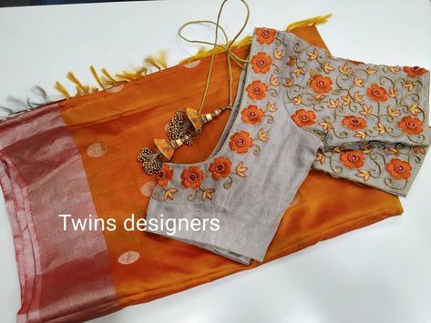 Kalamkari Saree Work Blouse Designs (29)