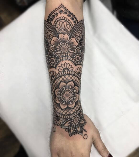 Outer Forearm Tattoos For Guys