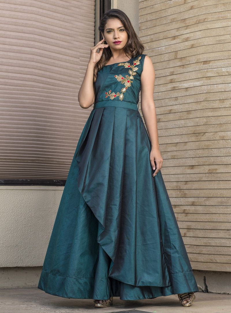 Party Wear Heavy Kurtis For Marriage (128)