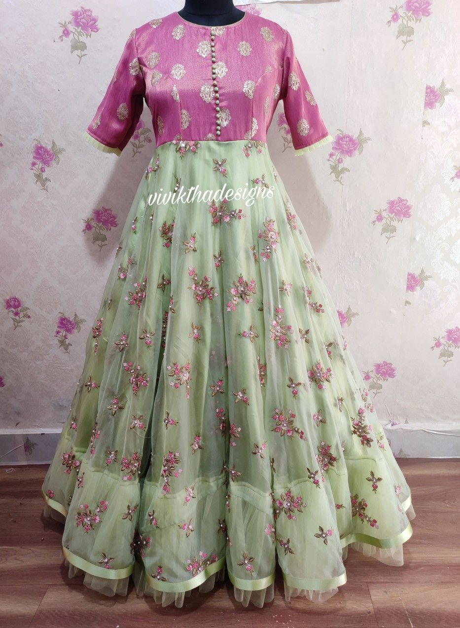 Party Wear Heavy Kurtis For Marriage (77)