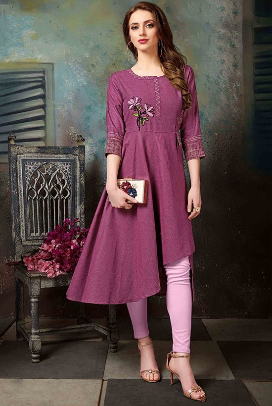 Party Wear Heavy Kurtis For Marriage (9)