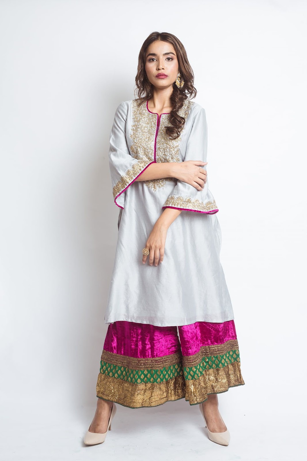 Party Wear Heavy Kurtis For Marriage (90)