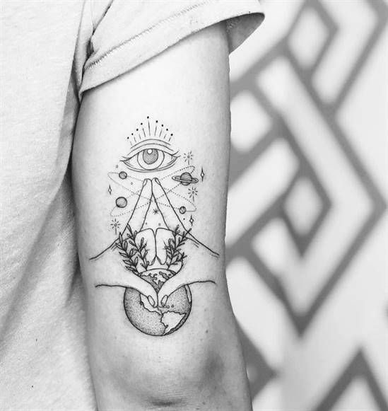 Spiritual Awakening Tattoos Symbol Sign (139)