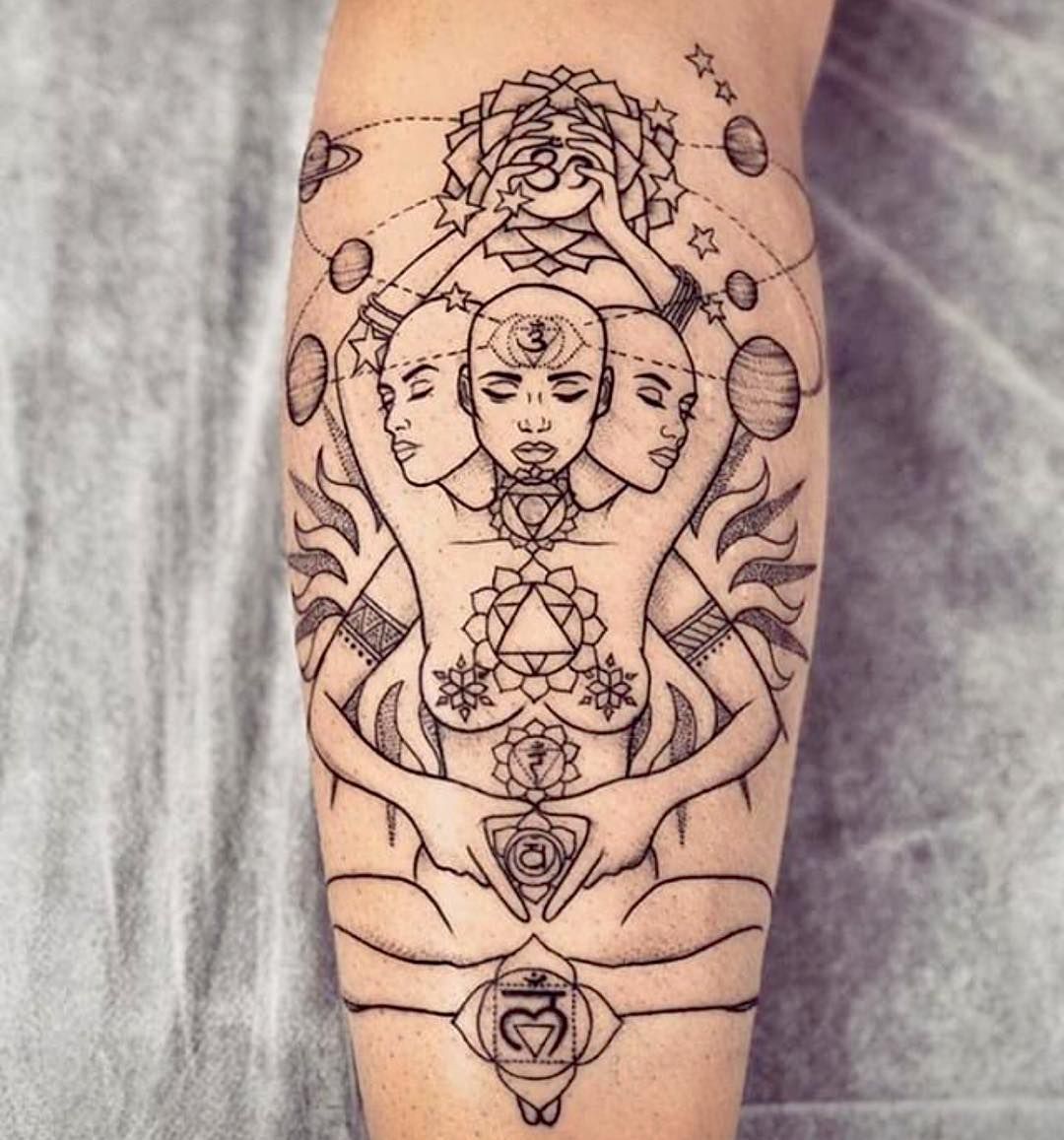 Spiritual Awakening Tattoos Symbol Sign (144)