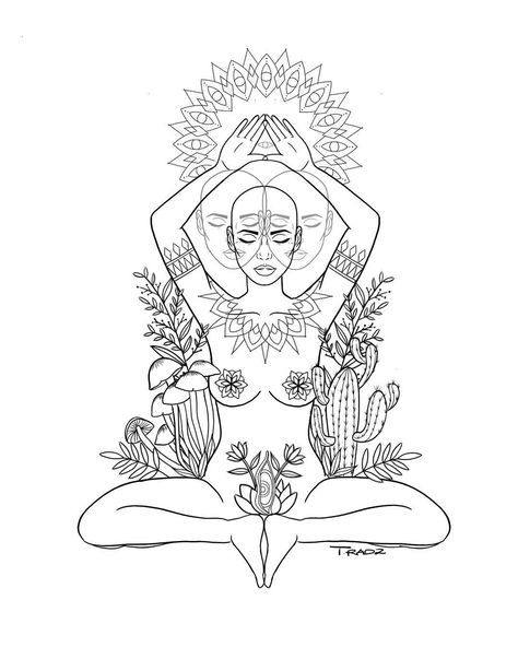Spiritual Awakening Tattoos Symbol Sign (175)