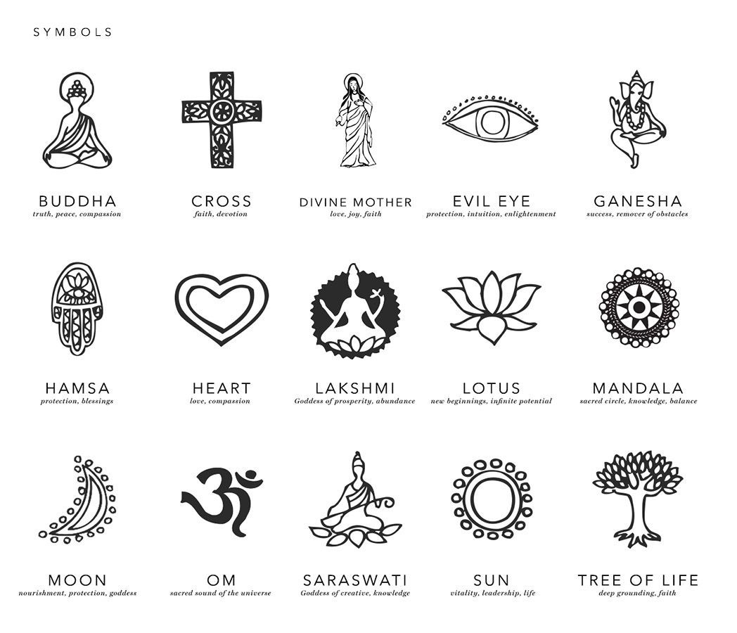 Spiritual Awakening Tattoos Symbol Sign (182)
