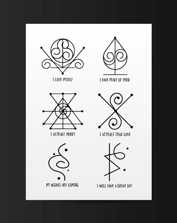 Spiritual Awakening Tattoos Symbol Sign (231)