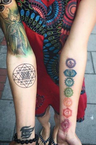 Spiritual Awakening Tattoos Symbol Sign (233)