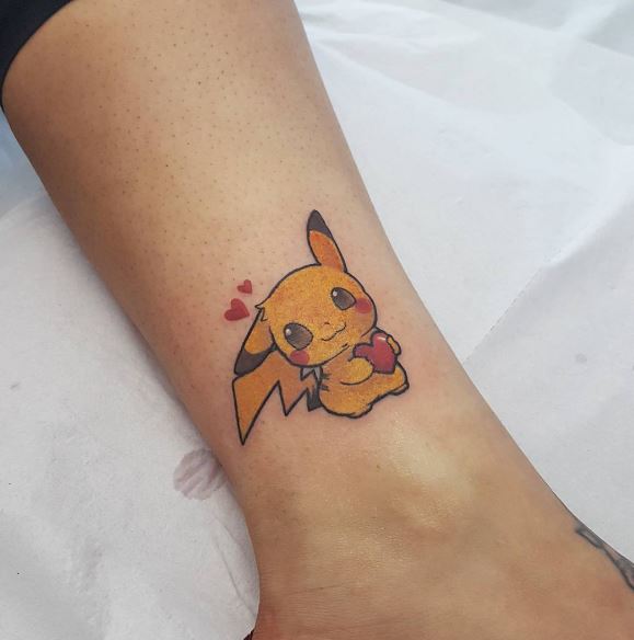 80+ Best Pokemon Tattoos for Guys (2023) Simple Small Tribal Designs