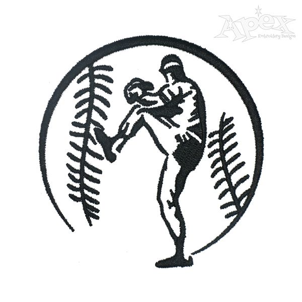 Baseball Tattoo Player Cross Bat (181)