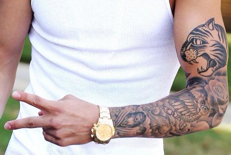 scorpion Justin Bieber Tattoos