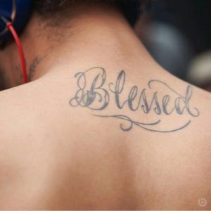 Small Simple Blessing Tattoo Designs (72)