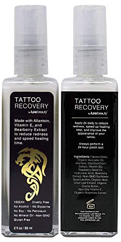 Luxe Beauty Tattoo Recovery And Brightening Cream