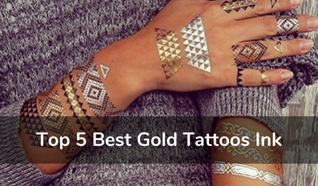 Top 5 Best Gold Tattoos Ink