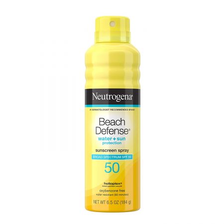 Neutrogena Beach Defense Sunscreen Spray SPF 50 Water Resistant