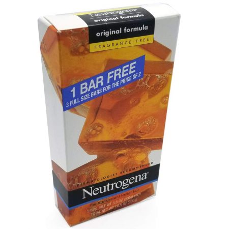 Neutrogena Transparent Soap Bar 3 Pack Fragrance