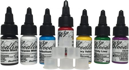 Skin Candy Bloodline Tattoo Ink Set Best 7 Selling Colors