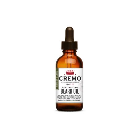 Cremo Forest Blend Revitalizing Beard Oil, Restores Moisture, Softens And Reduces Beard Itch