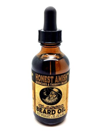 Honest Amish Classic Beard Oil 2 Ounce