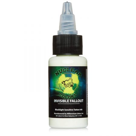 Moms Nuclear UV Tattoo Ink Invisible Fallout Ultra Violet US 1oz