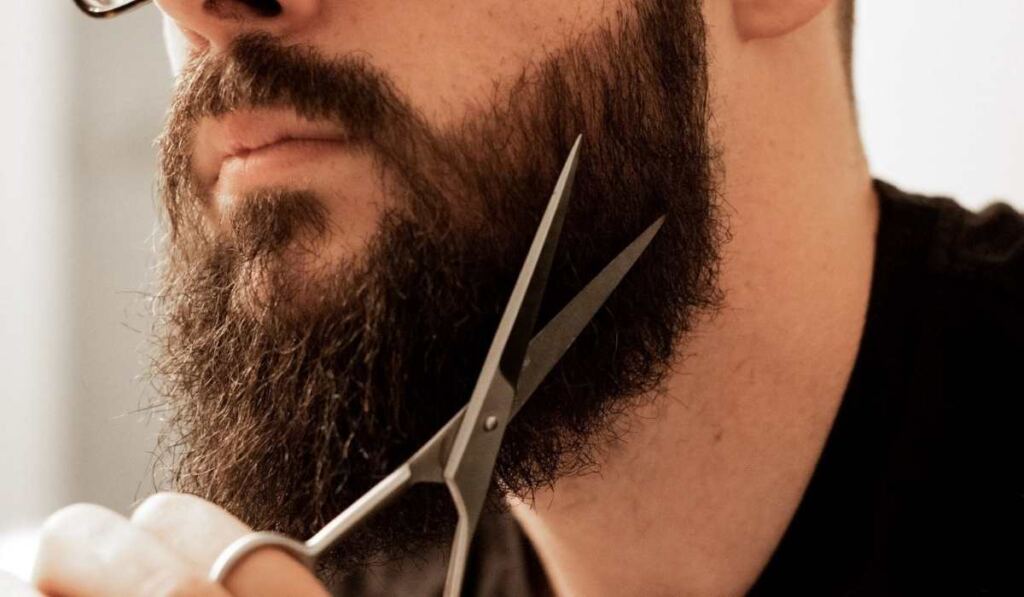 Trim Your Beard With Scissors