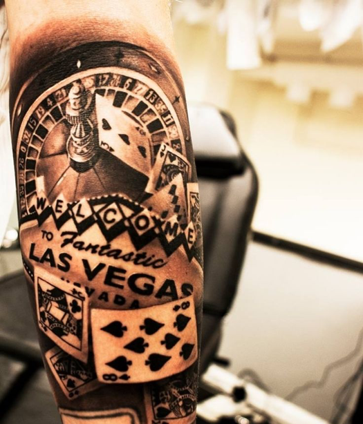 Casino Las Vegas Tattoo
