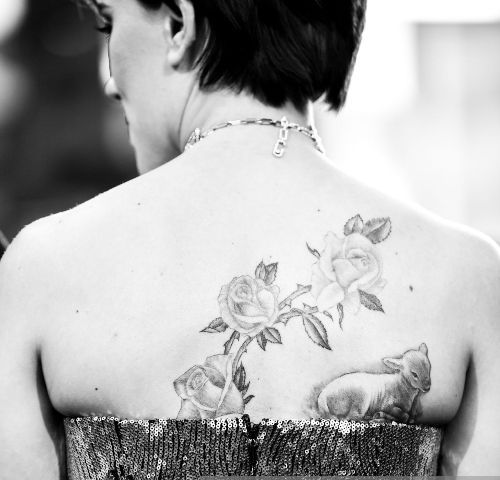 Lamb Scarlett Johannson Tattoos