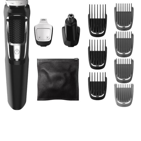 Philips Norelco MG3750 Multigroom All In One Series 3000, 13 Attachment Trimmer