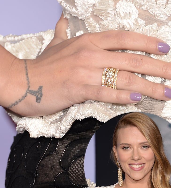 Scarlett Johansson Bracelet Tattoo