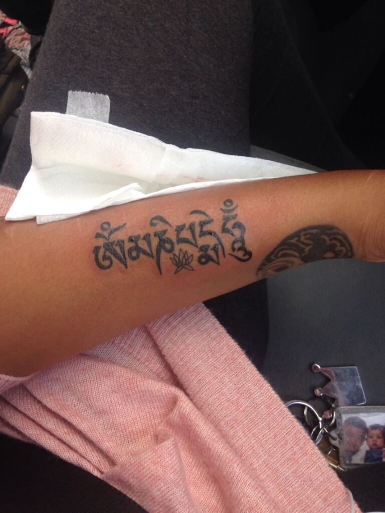 Tattoo Om Mani Padme Hum 4