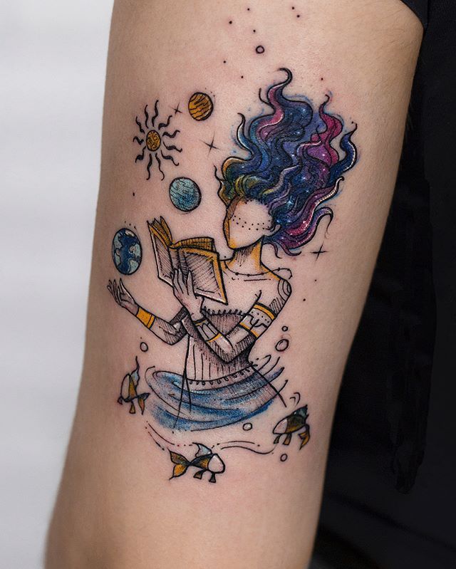 Earth Tattoo Ideas 3
