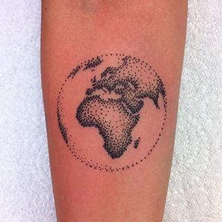 Earth Tattoo Ideas 8
