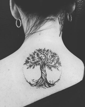 60+ Meaningful Earth Tattoos Designs For Environmentalist (2022) Small ...