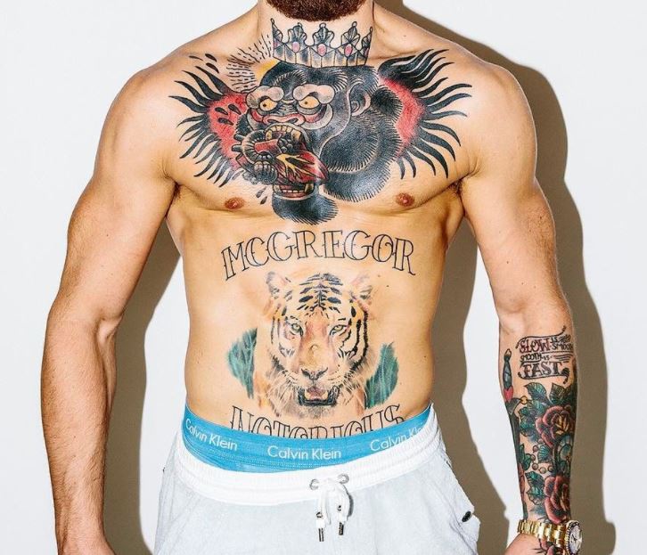Conor Mcgregor Tiger Tattoo