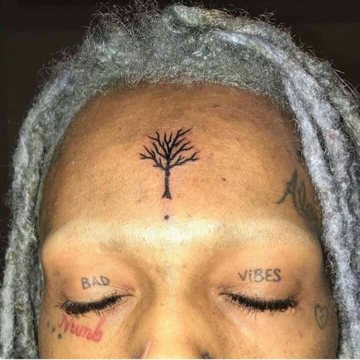 XXXTentacion Bad Vibes Tattoo