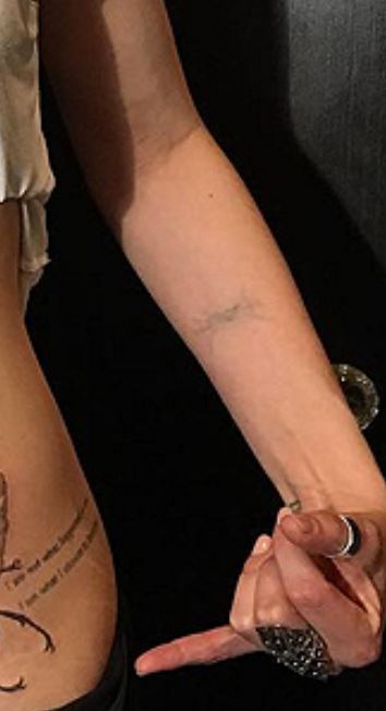 Jaimie Alexander Quote Tattoo