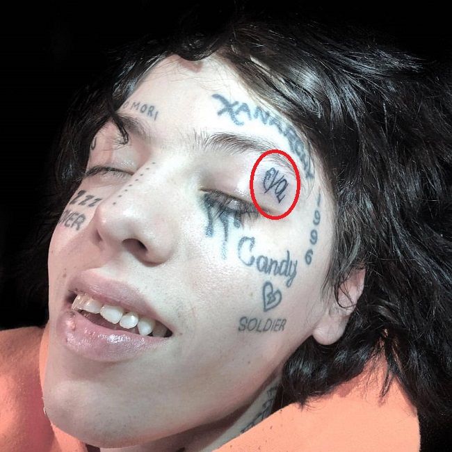 Lil Xan Tattoo Evol