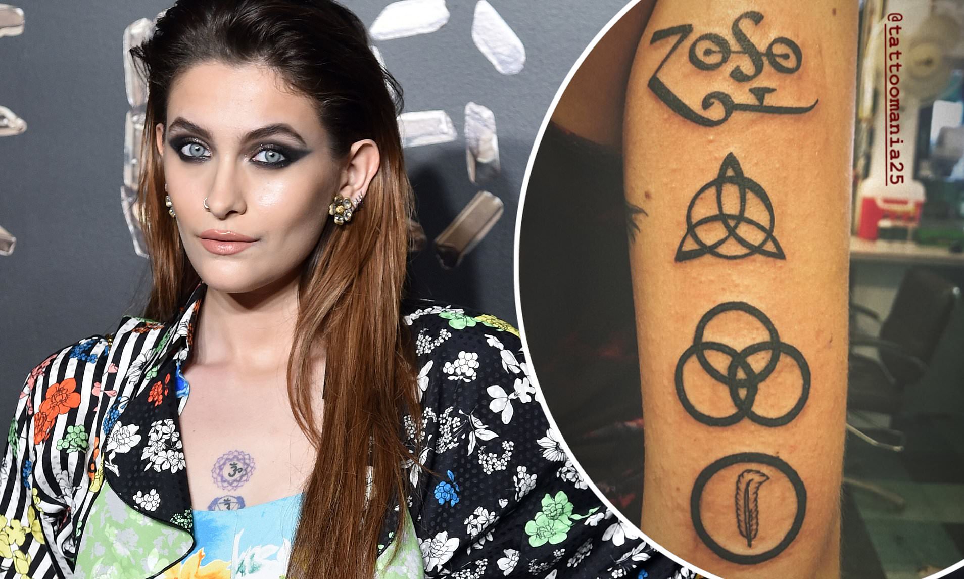 24 Paris Jackson Tattoos with Meanings (2022) TattoosBoyGirl