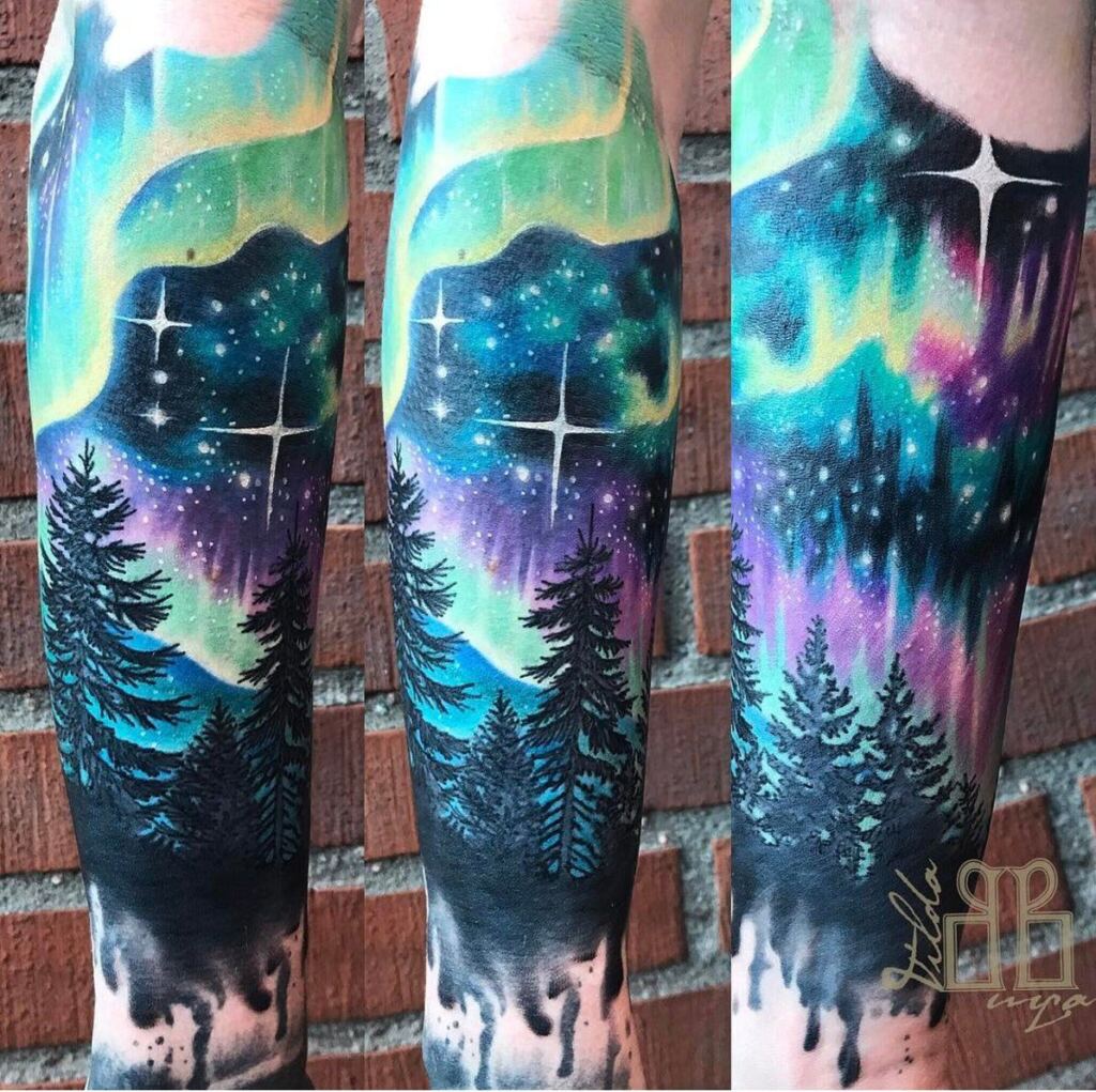 Space Tattoo Ideas 107